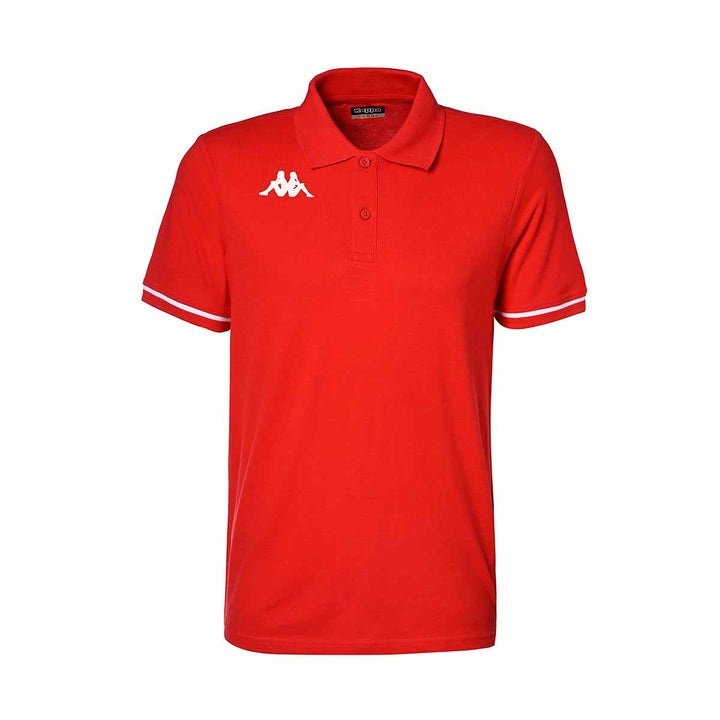 Barli Polo Red/White
